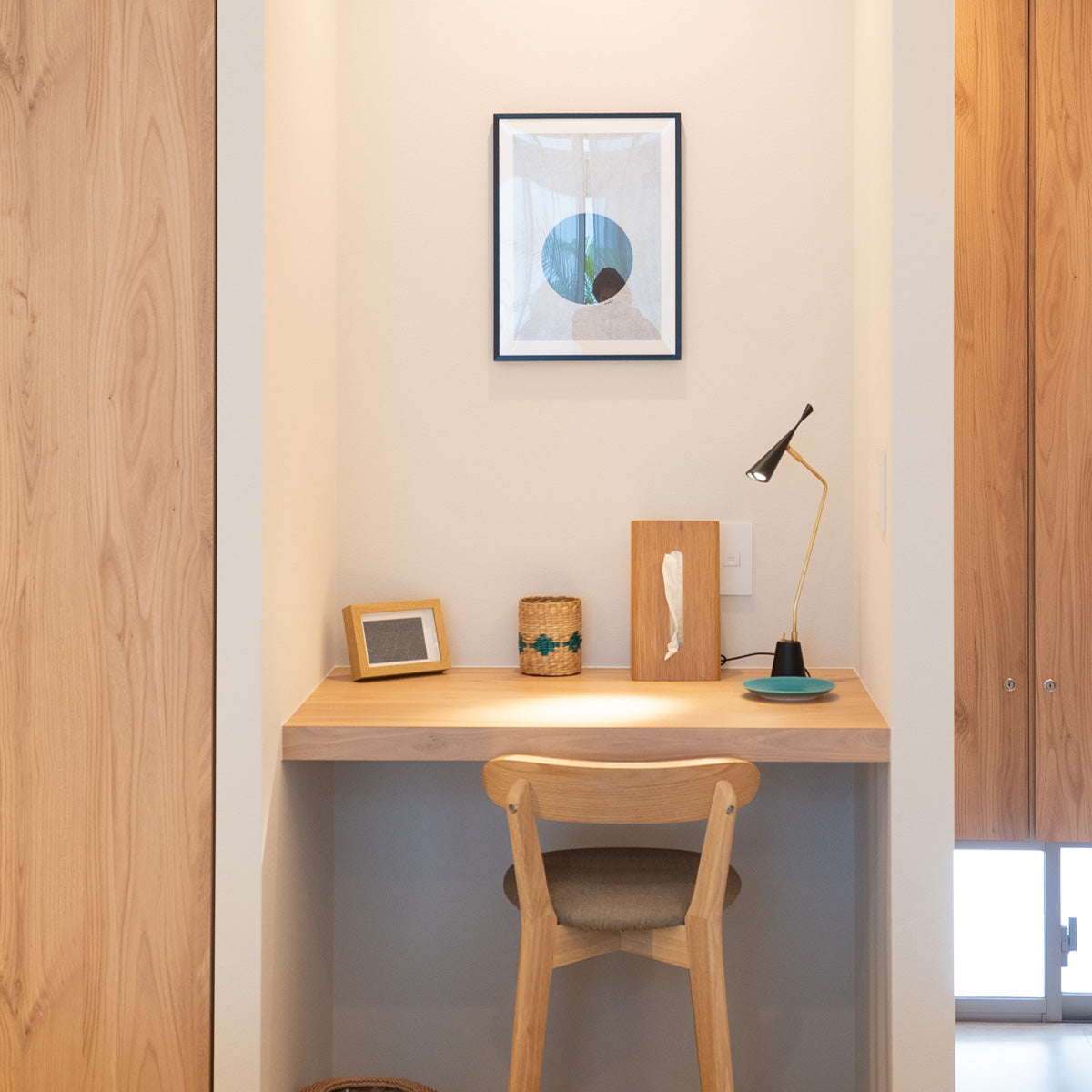 Gossip-LED desk light 設置事例