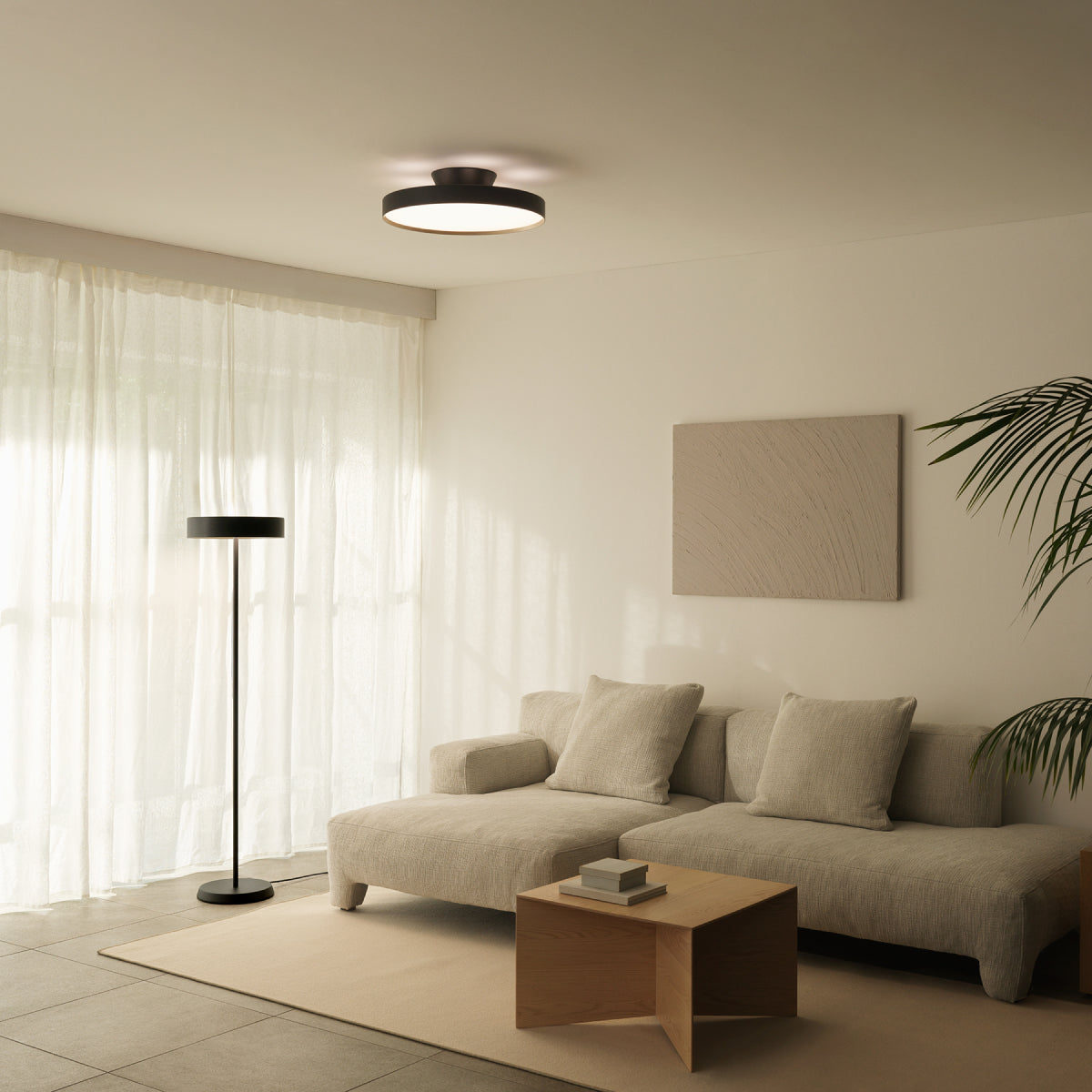 Glow 6000 LED-ceiling light / Glow LED-floor lamp