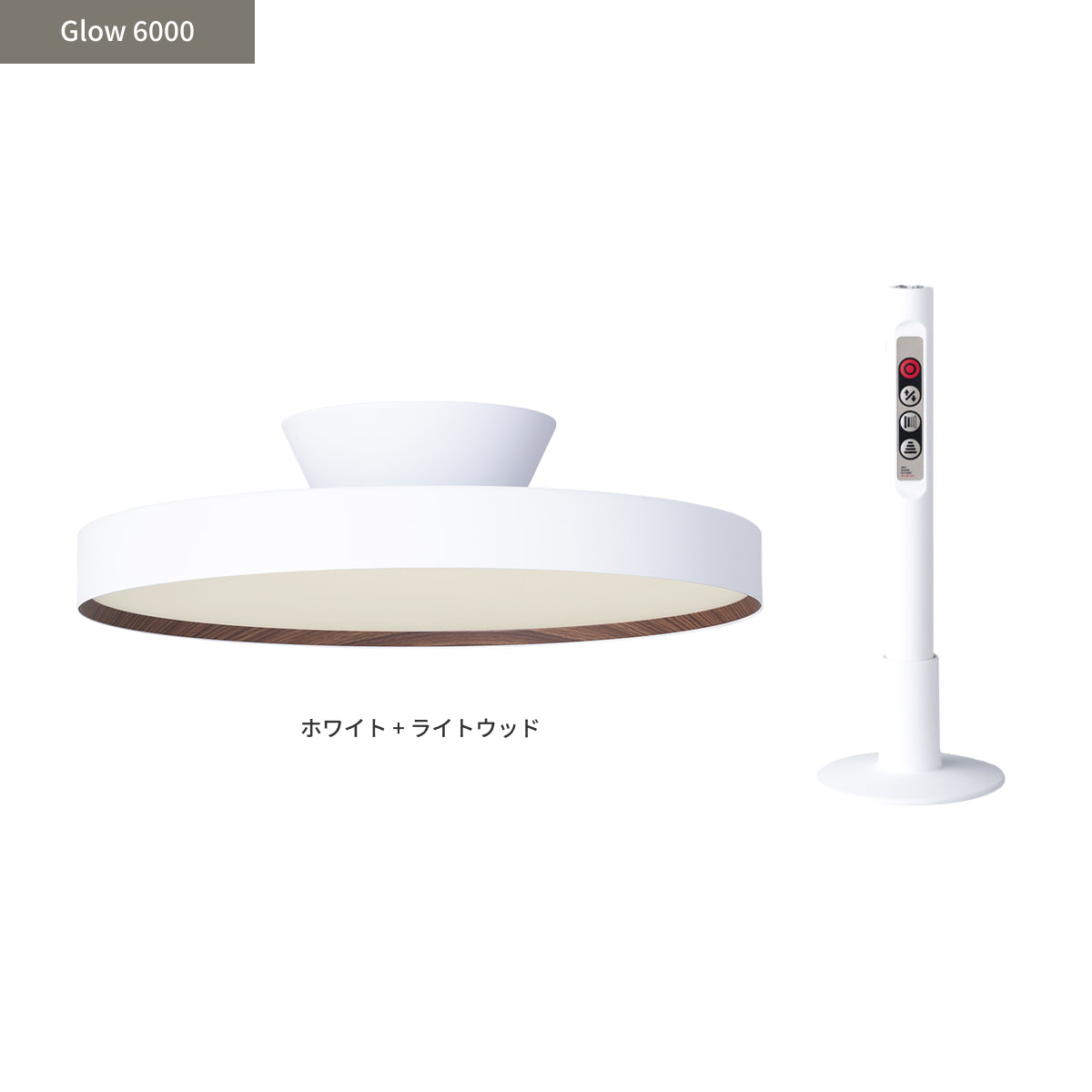 本体カラーと付属リモコン