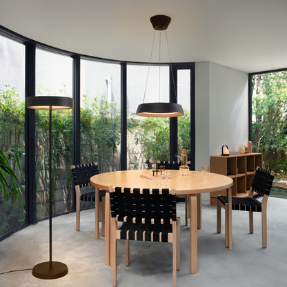 Loop LED-pendant light / Glow LED-floor lamp