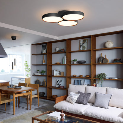 Phantom 6000 LED-ceiling lamp ブラック+ライトウッド