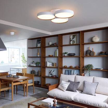 Phantom 6000 LED-ceiling lamp ホワイト+ライトウッド