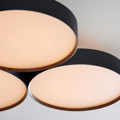 Phantom 6000 LED-ceiling lamp ブラック+ライトウッド