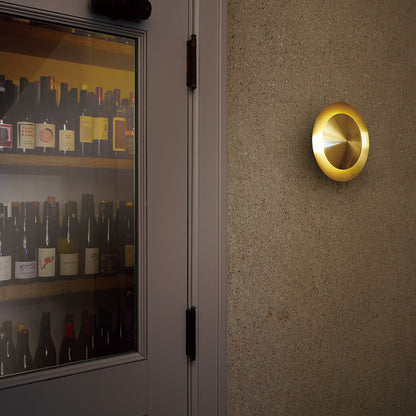 Eclipse LED-wall light (L) ブラス+ブラス