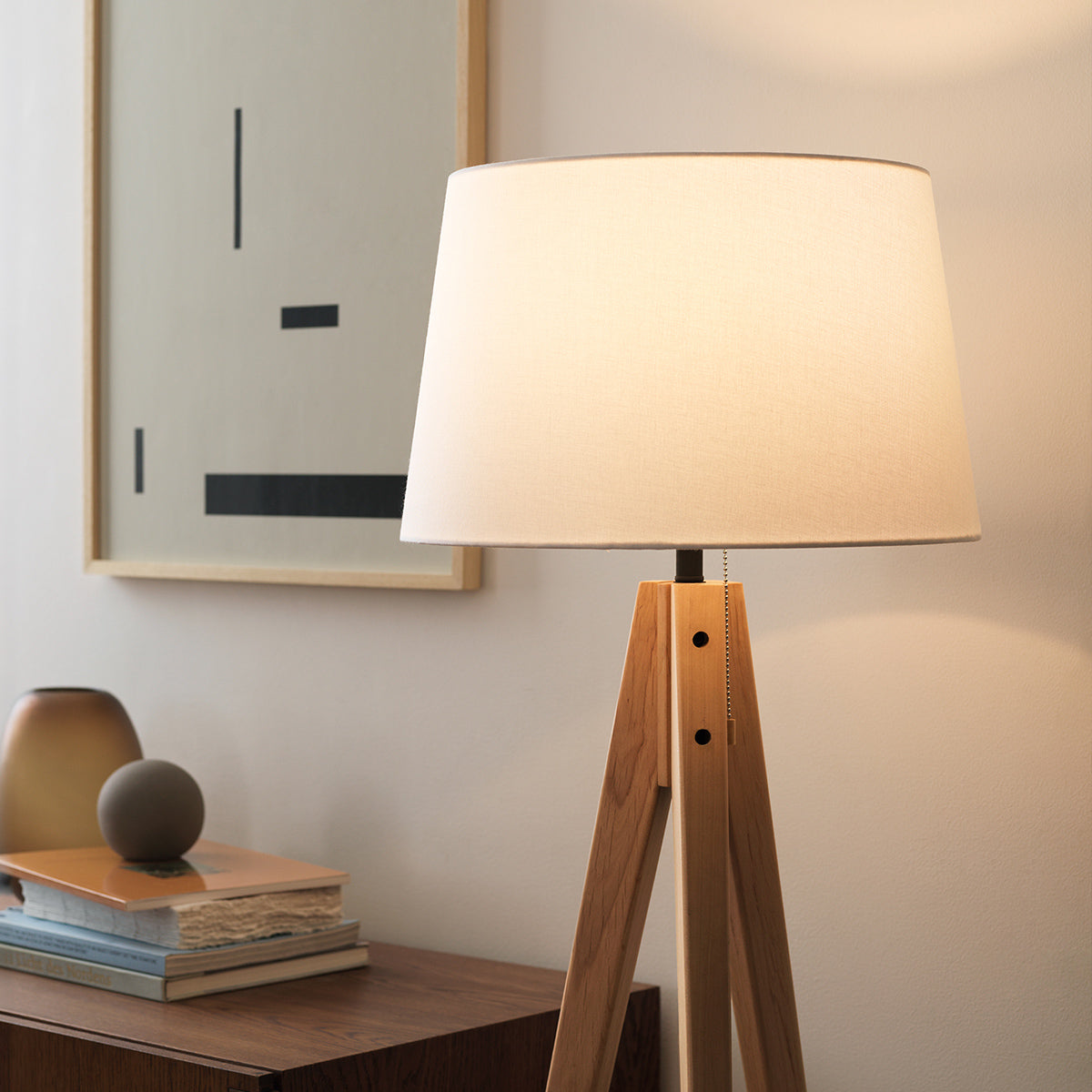 Cappuccino-floor lamp ホワイト