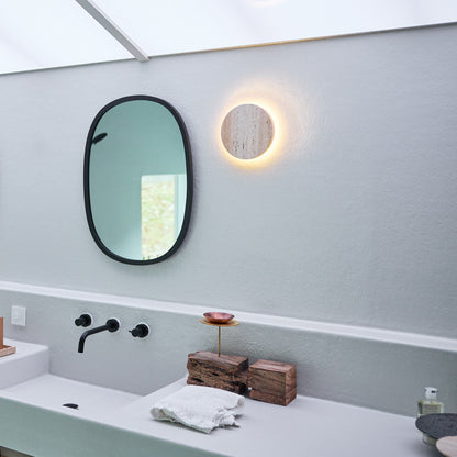Noir LED-wall light circle