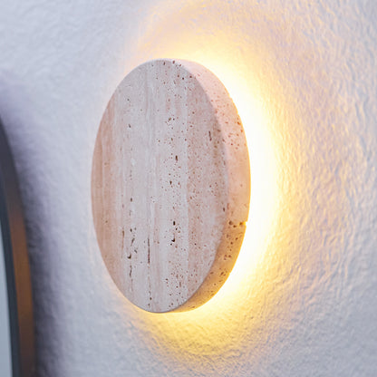 Noir LED-wall light circle