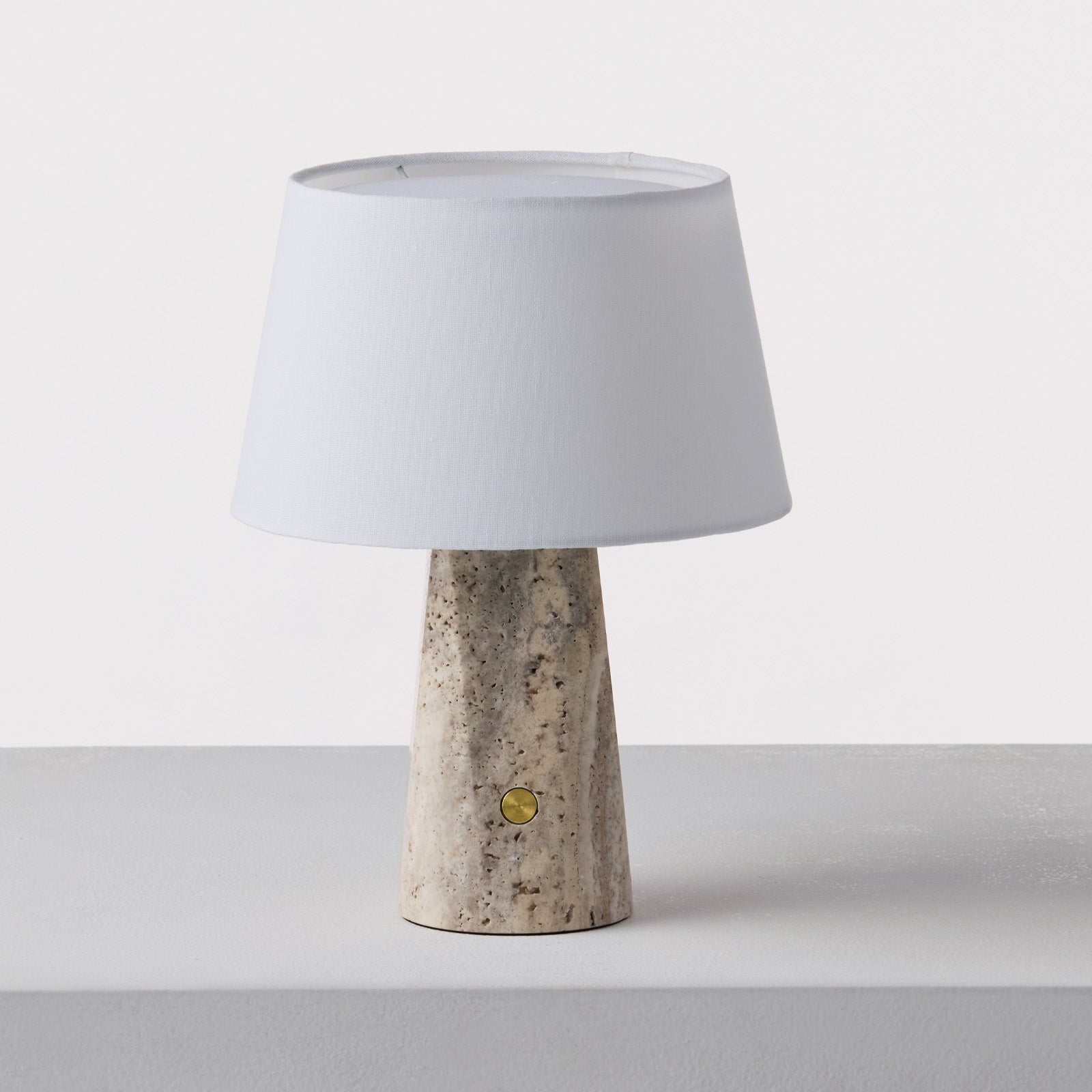 Echo-table lamp グレー 消灯時