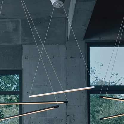 Vision 120 & 90 cross LED-pendant light / Vision 90 LED-pendant light
