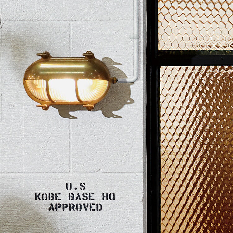 Beach house-oval shade wall lamp（BR-5023）