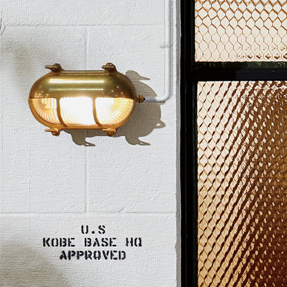 Beach house-oval shade wall lamp（BR-5023）