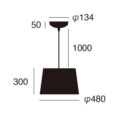 Espresso-pendant / AW-0505サイズ詳細（単位：mm）