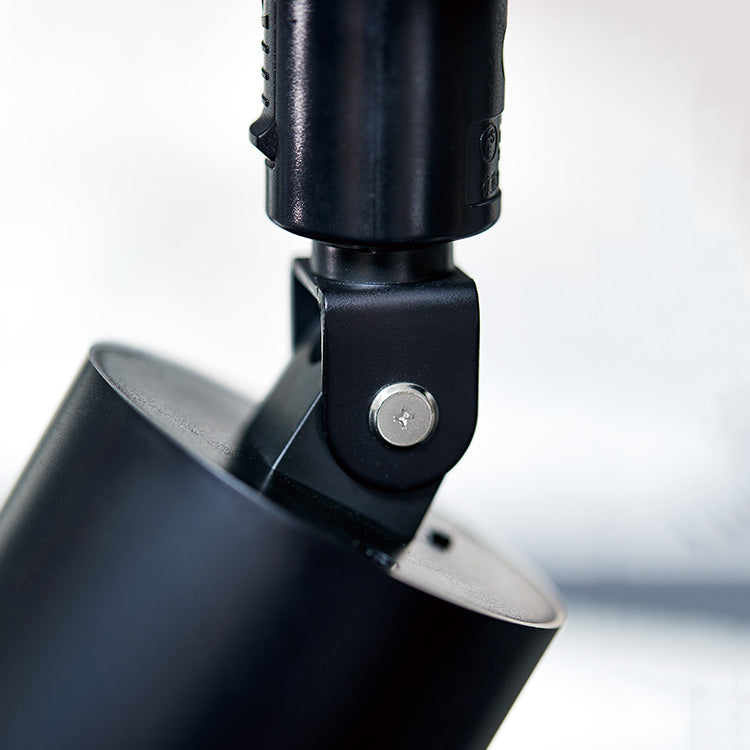 Grid-swingable duct down light 可動部分