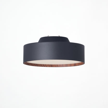 Glow mini LED-ceiling light ブラック + ライトウッド