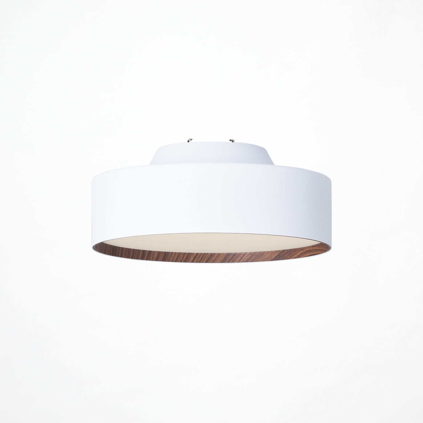 Glow mini LED-ceiling light ホワイト + ライトウッド