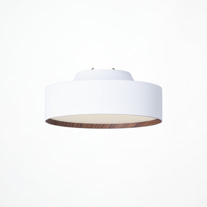 Glow mini LED-ceiling light ホワイト + ライトウッド