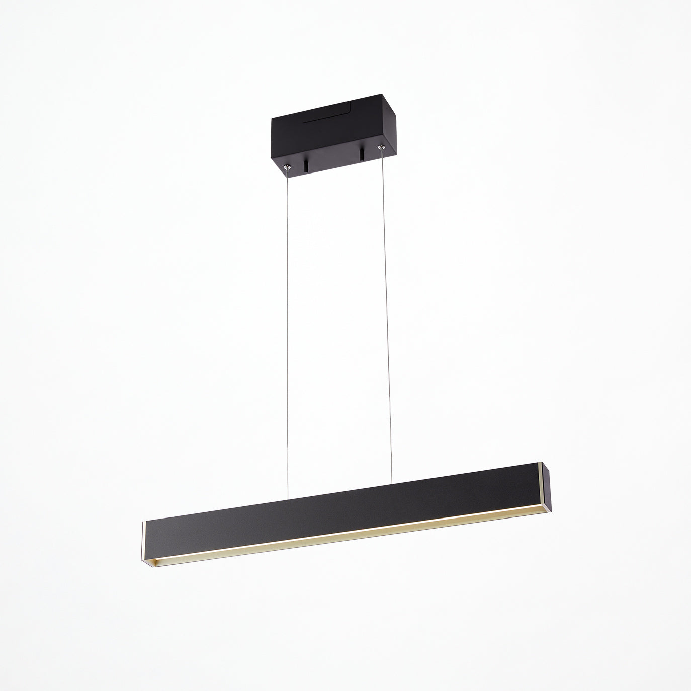 Bridge60 LED-pendant ブラック + シャンパンゴールド