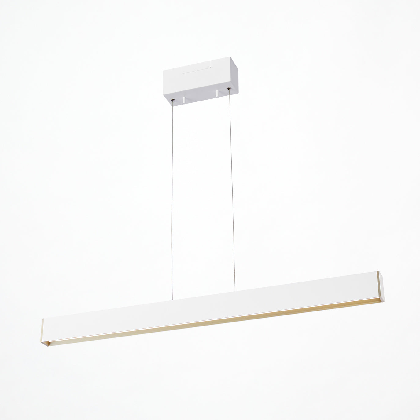 Bridge90 LED-pendant ホワイト + シャンパンゴールド