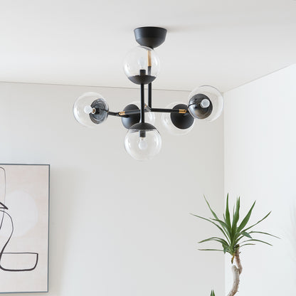 Bliss mini 6-ceiling light（クリア）消灯時