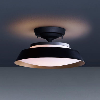Graph LED-remote ceiling light (metal shade)