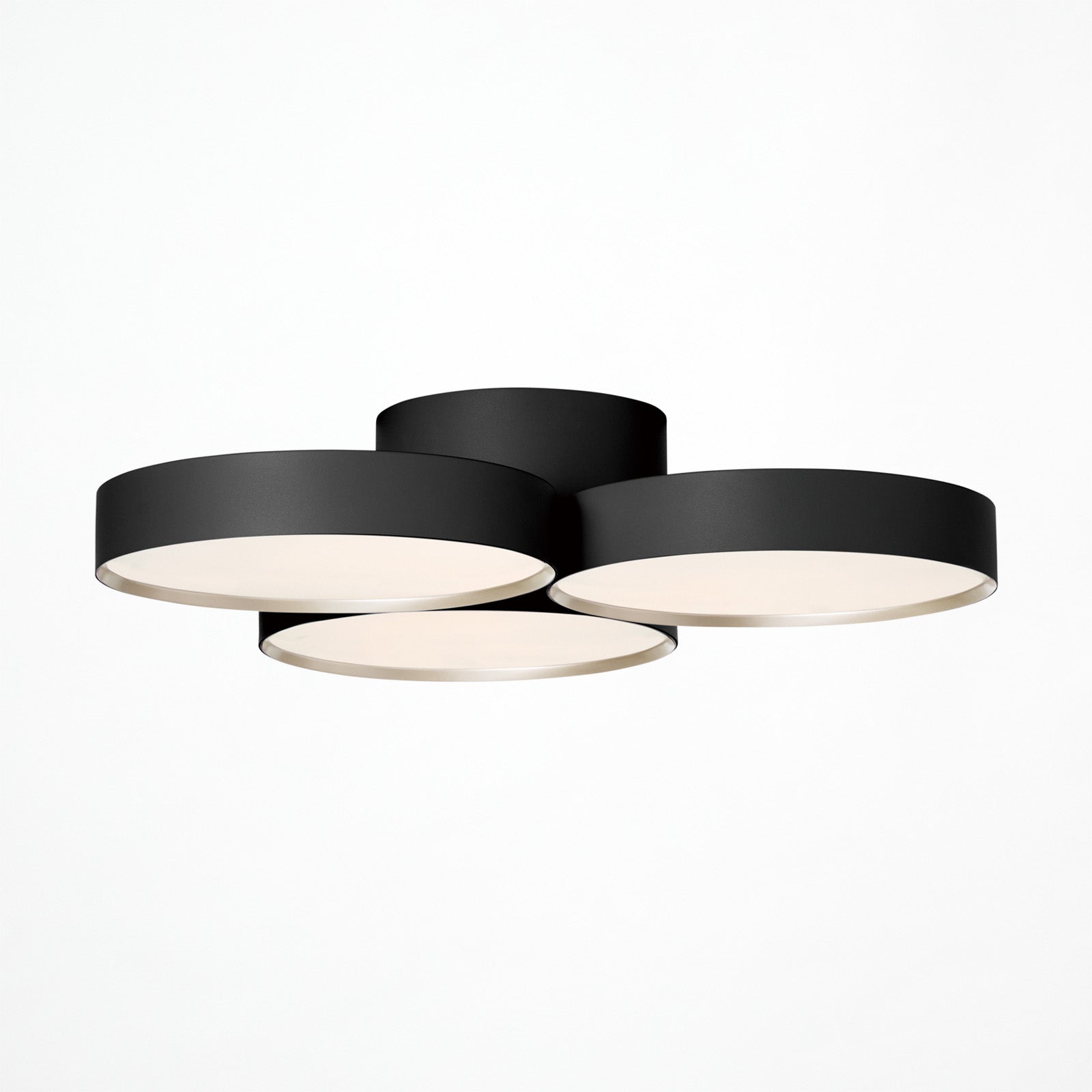 Phantom 6000 LED-ceiling lamp ブラック + シャンパンゴールド