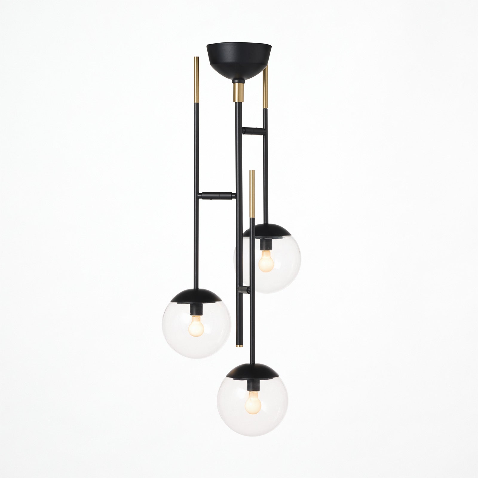 Bliss mini 3 cross-ceiling light クリア