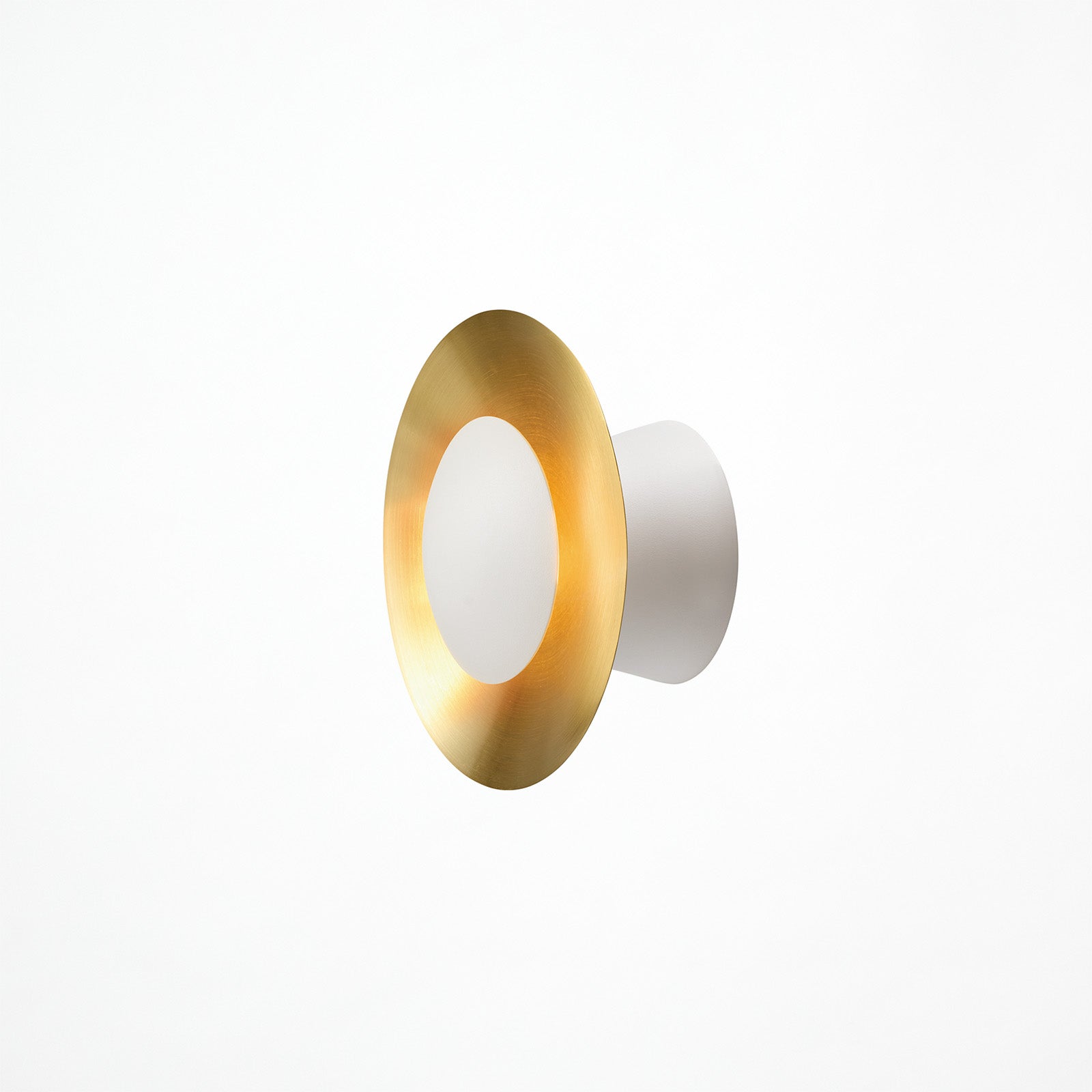 Eclipse LED-wall light (S) ホワイト+ブラス