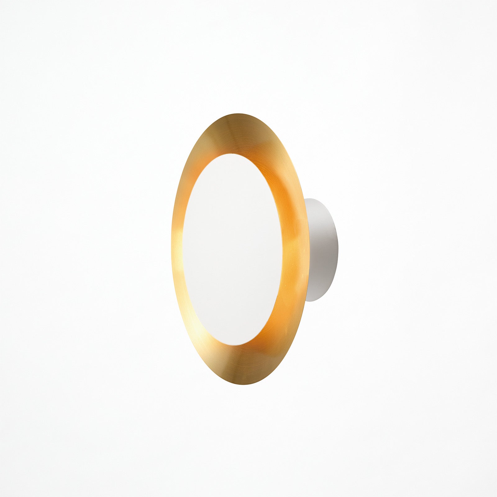 Eclipse LED-wall light (L) ホワイト+ブラス