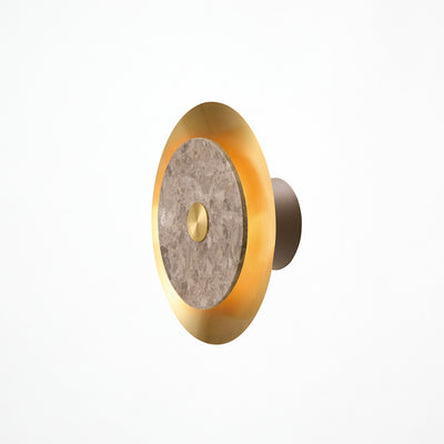 Eclipse marble LED-wall light (L)