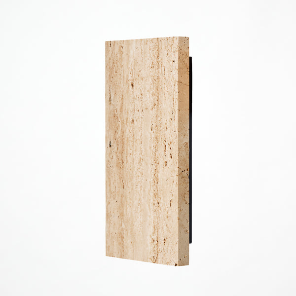 Noir LED-wall light rectangle