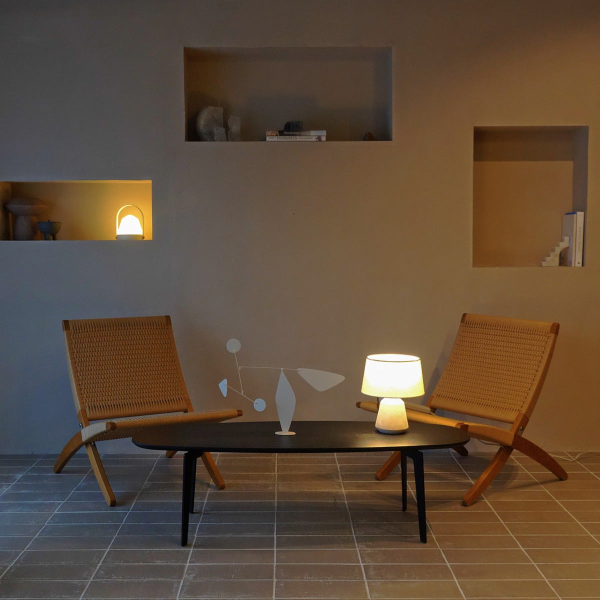 Effect-table lamp S / Caravan-LED lantern 2 設置事例