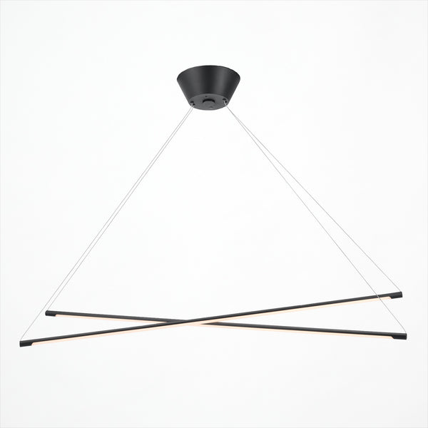 Vision 120 cross LED-pendant light