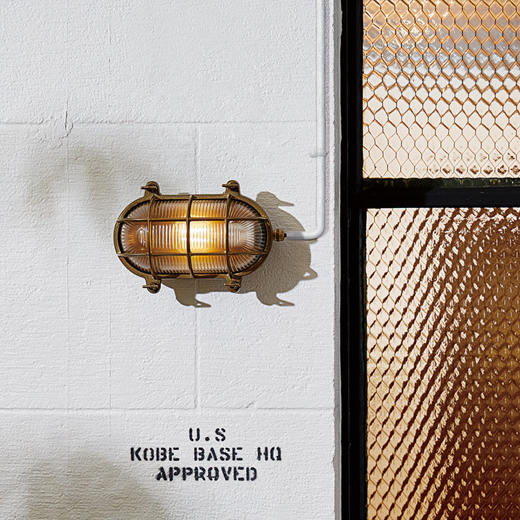 Beach house-oval wall lamp L（BR-5025）