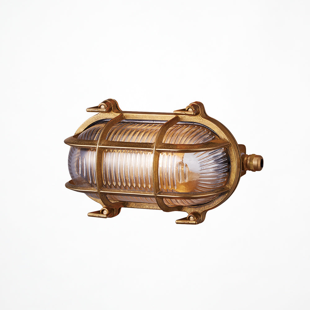 Beach house-oval wall lamp（BR-5021）ブラス