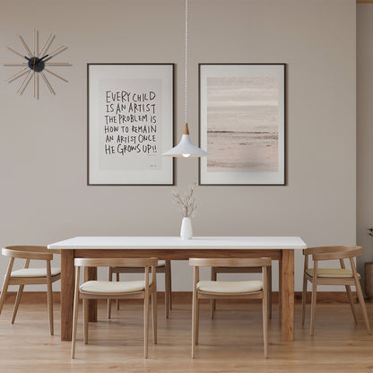 Wave-pendant / Prisma-wall clock 設置イメージ