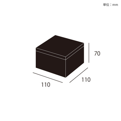 Travertine-box サイズ詳細（単位：mm）